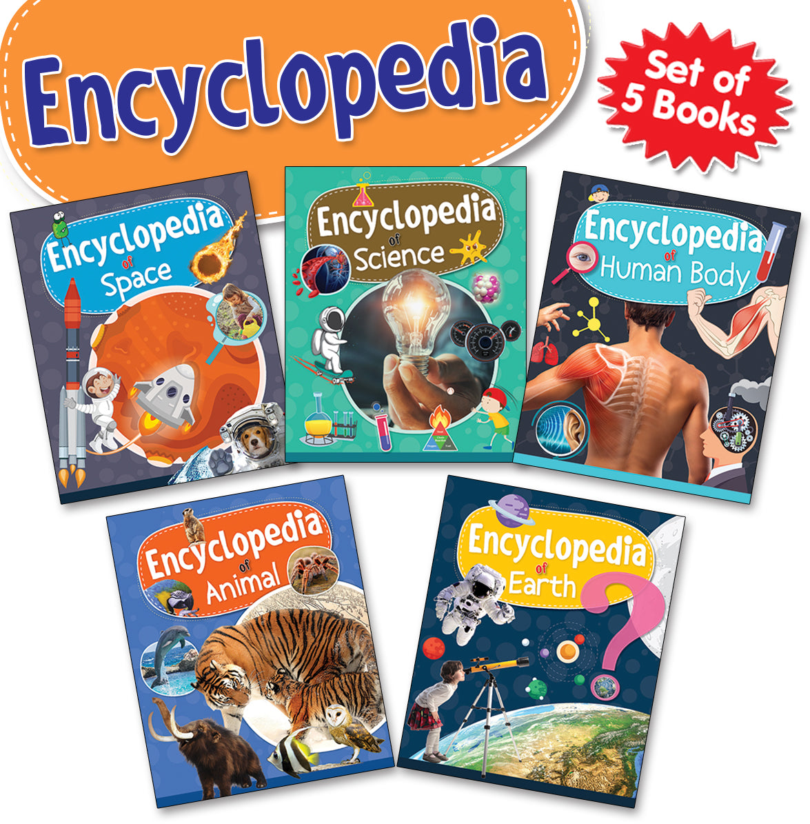 Children's Encyclopedia (Set of 5 Books)