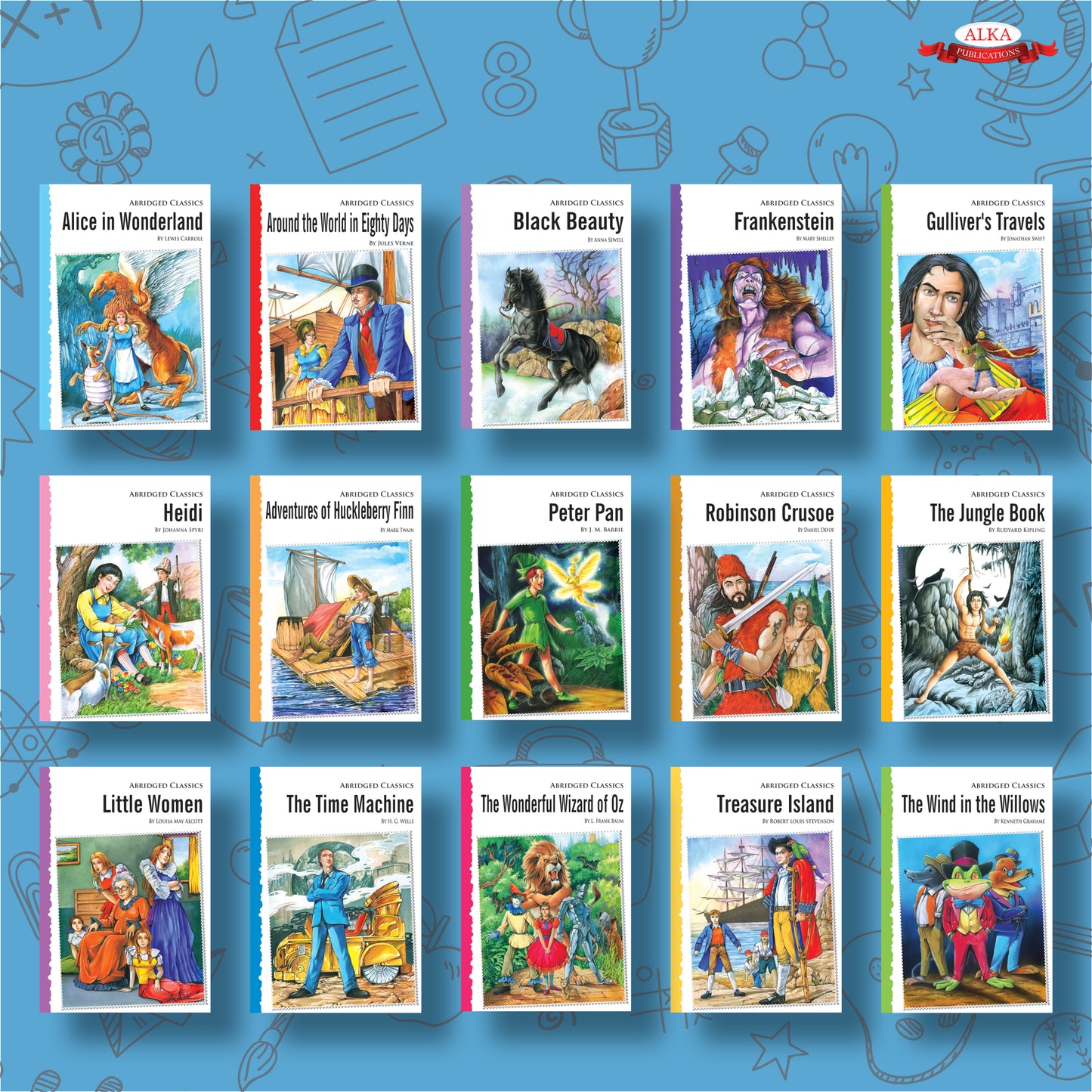 Abridged Classics (Set of 15 Books)