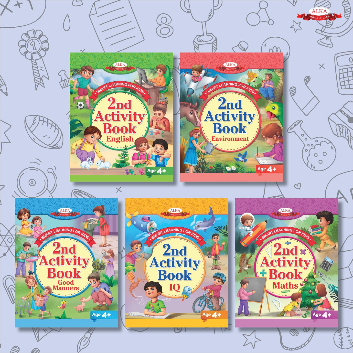 2nd Activity Book For Kids (Age 4+)