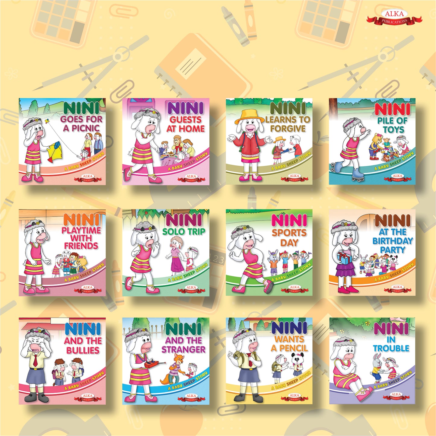 A Baby Sheep Story (Set of 12 Books)