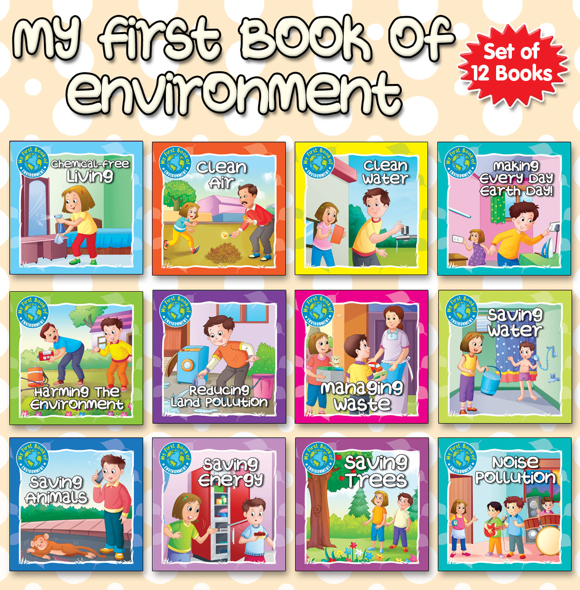 My first book of environment (set of 12 books)