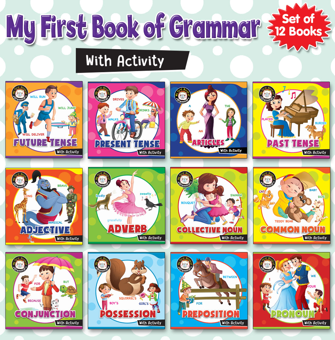 My first book of grammar (set of 12 books)