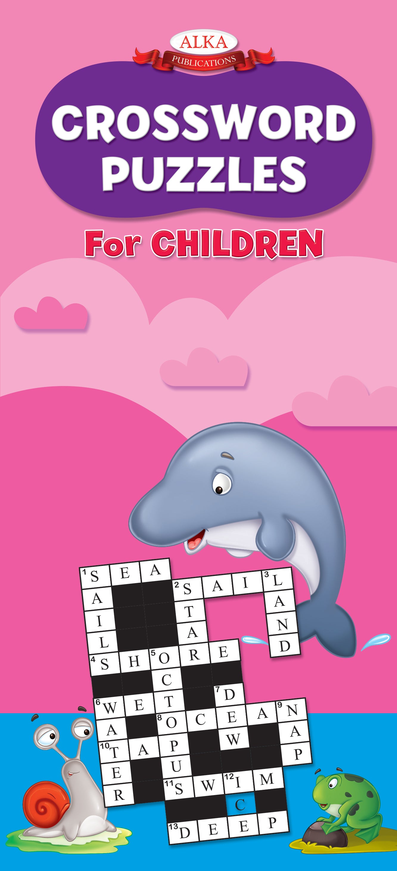 Crossword Puzzles for Children (set of 4 books)