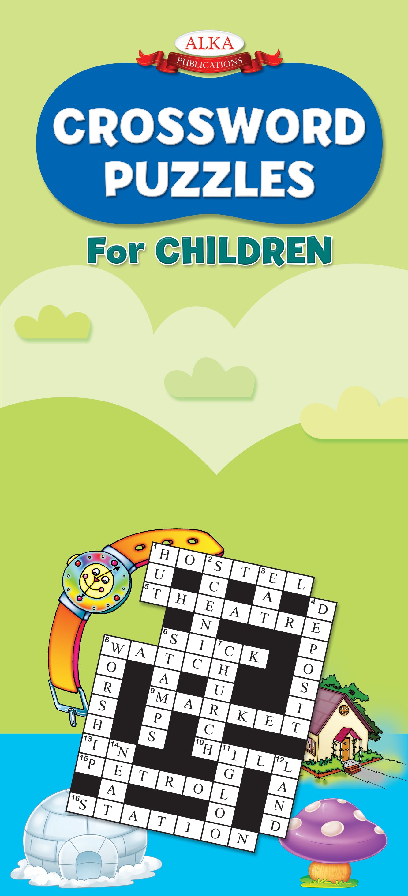 Crossword Puzzles for Children (set of 4 books)