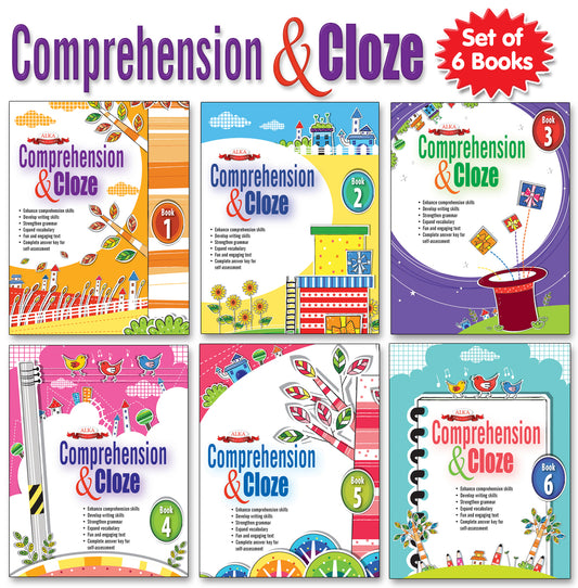 Comprehension and Cloze (Set of 6 books)