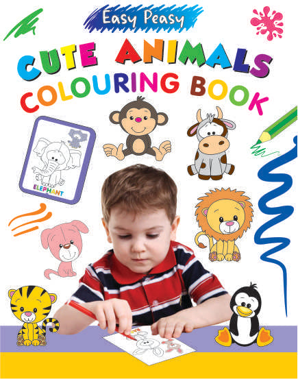 Easy Peasy Colouring Book (set of 8 books)