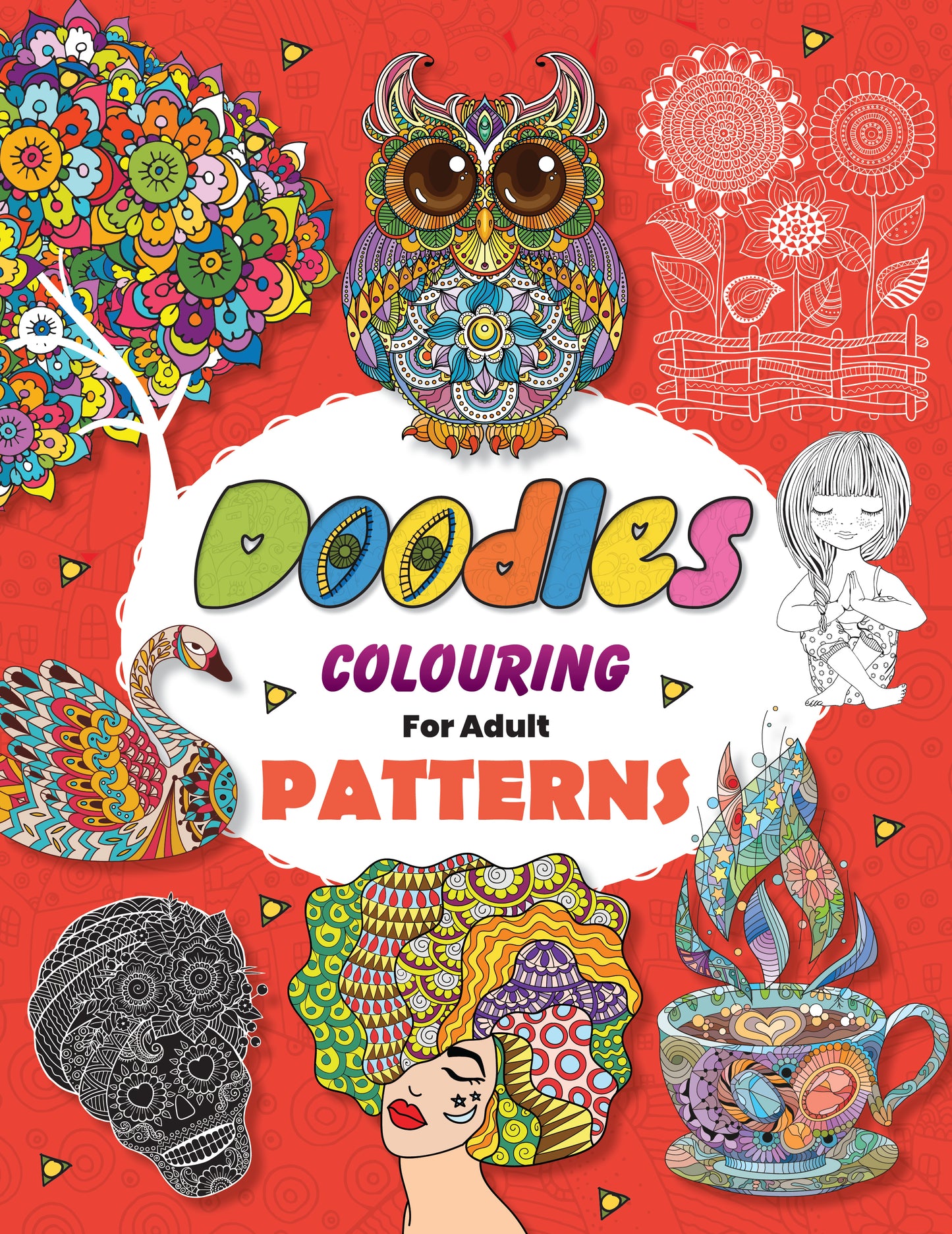 Doodle Colouring for Adults Patterns