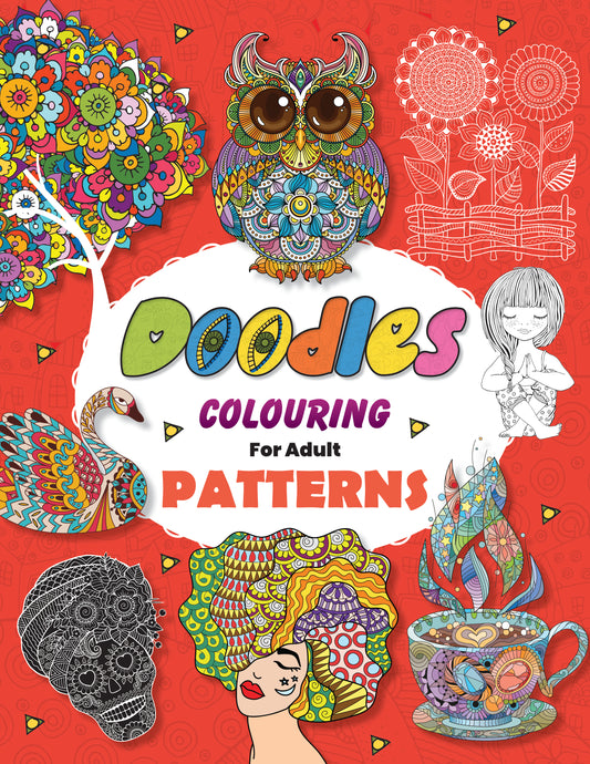 Doodle Colouring for Adults Patterns