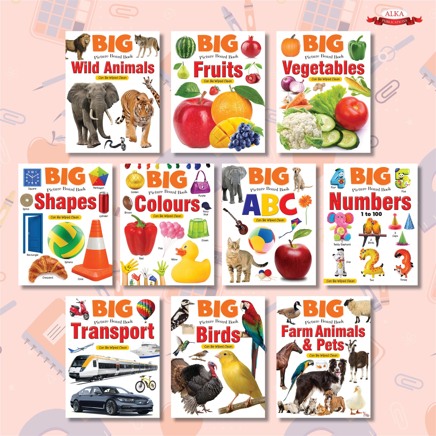 Big Picture Board Book (Set of 10 Books