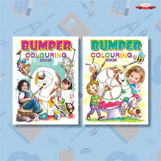 Bumper colouring (Set of 2 books)