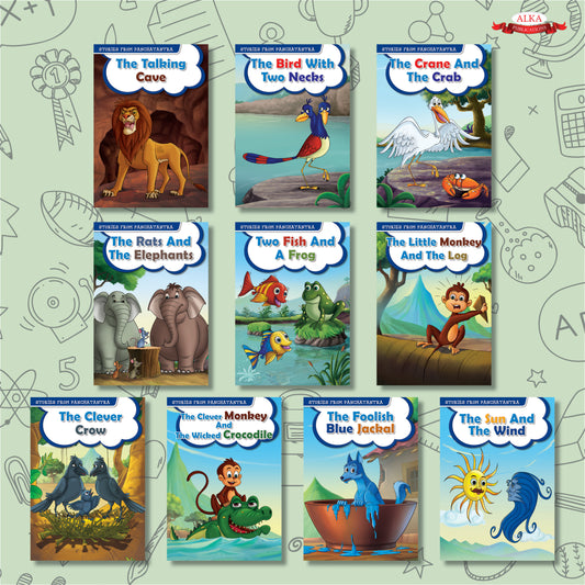 Stories from Panchatantra (set of 10 Books)