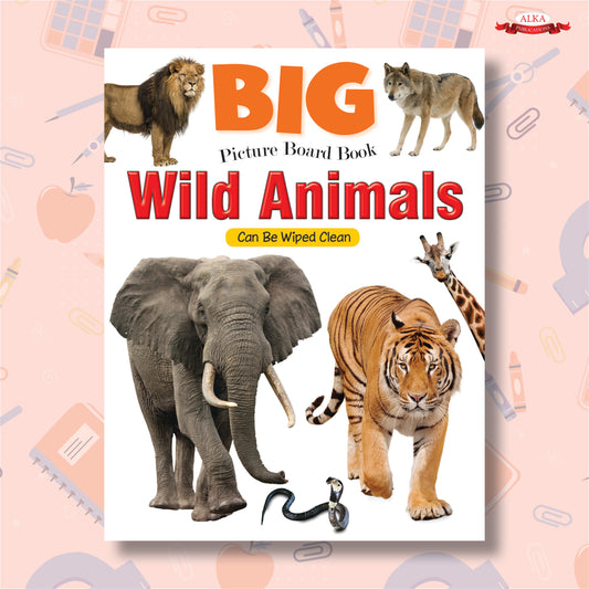 Big Picture Board Book Wild Animals