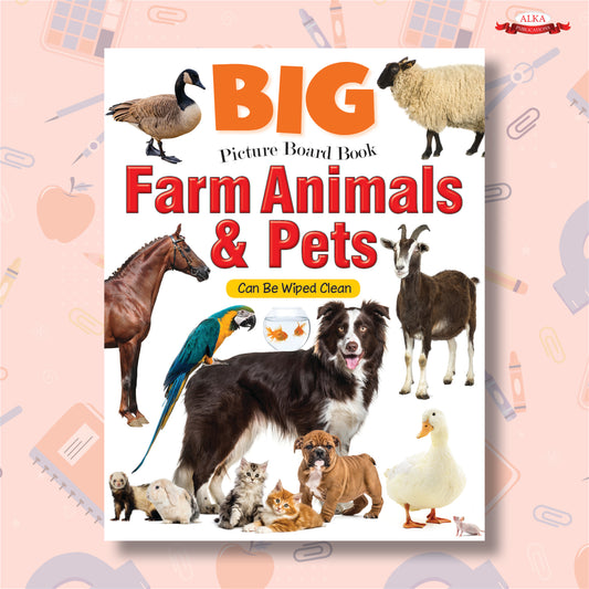 Big Picture Board Books Farm Animals & Pets