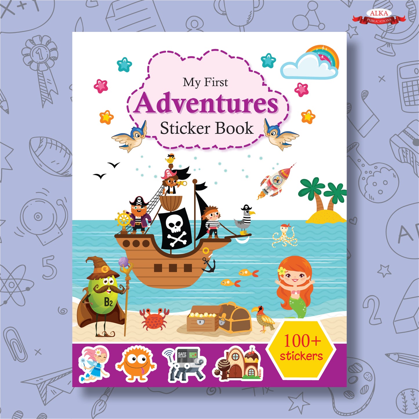 My First Sticker Book (Set of 10 Books)