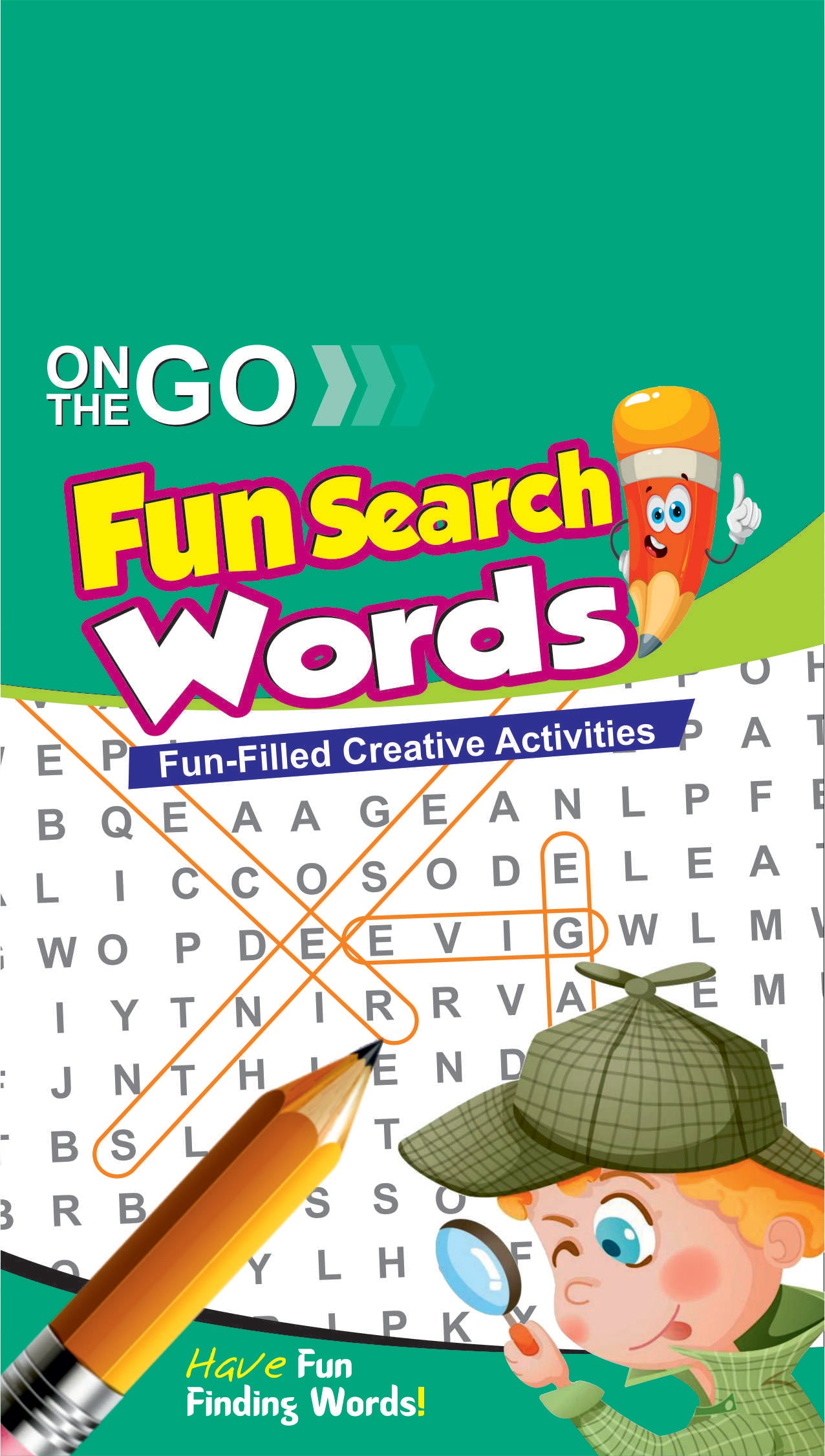 Fun Word Search ON THE GO (set of 8 books)