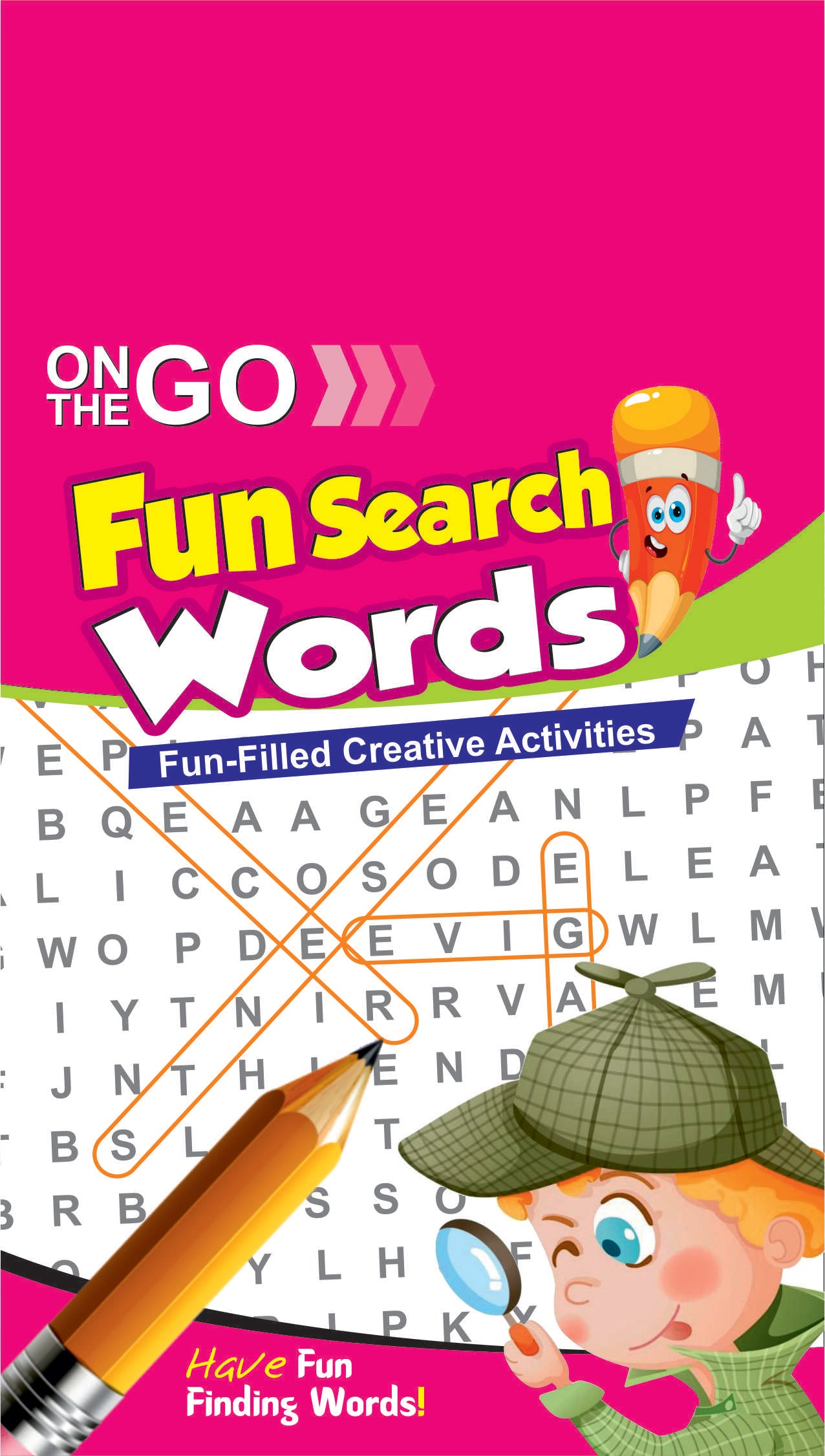 Fun Word Search ON THE GO (set of 8 books)