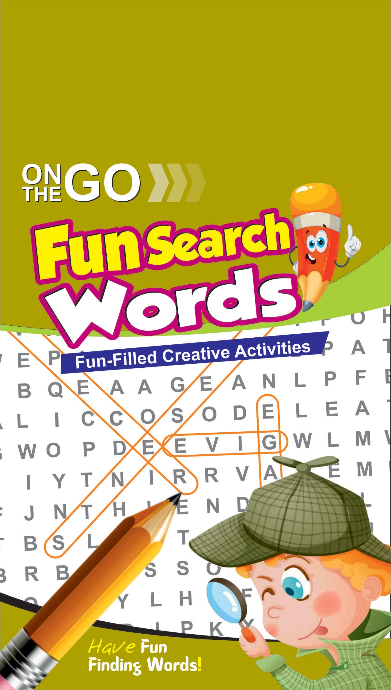 Fun Word Search ON THE GO (set of 8 books)