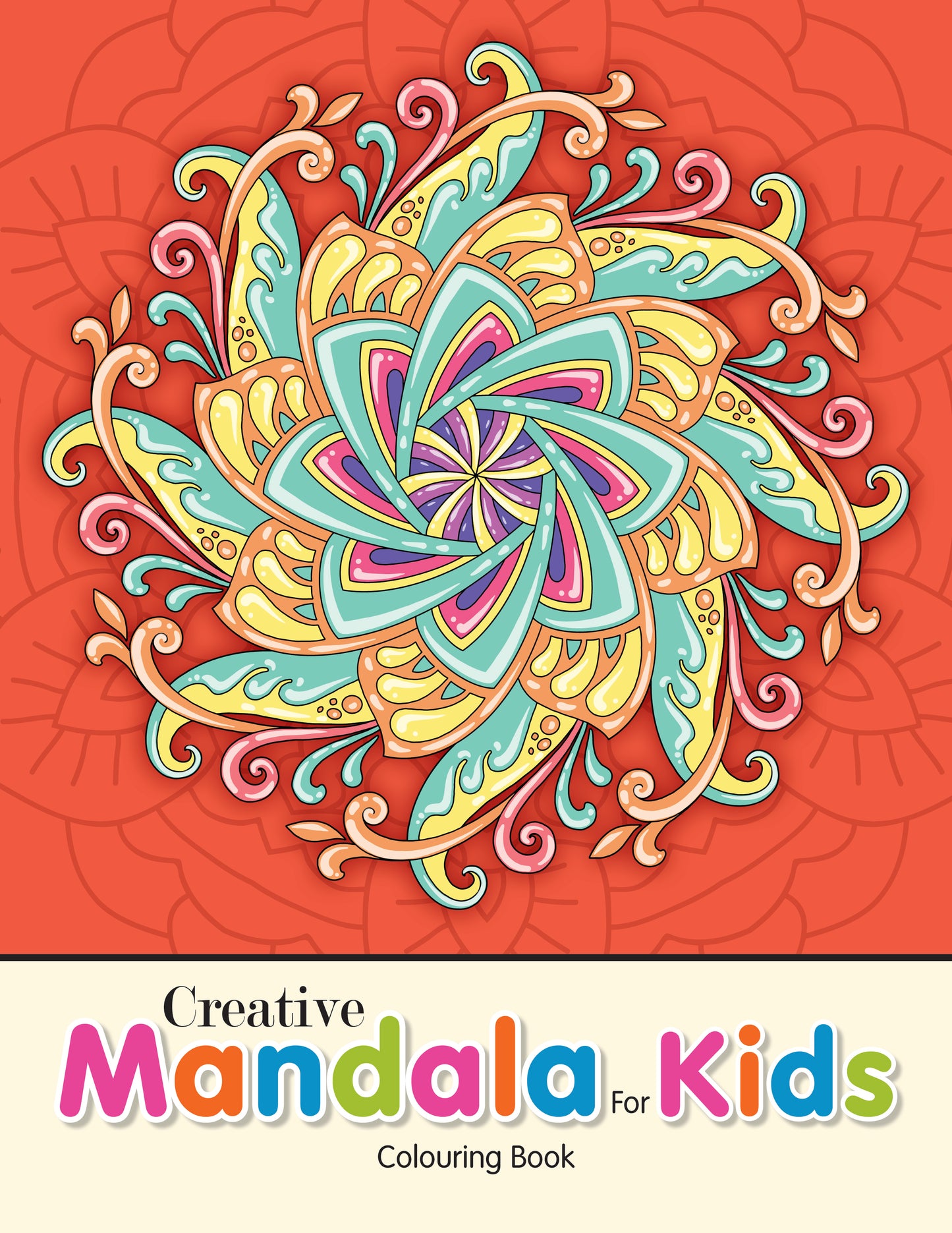 Mandala Colouring books for Kids 1