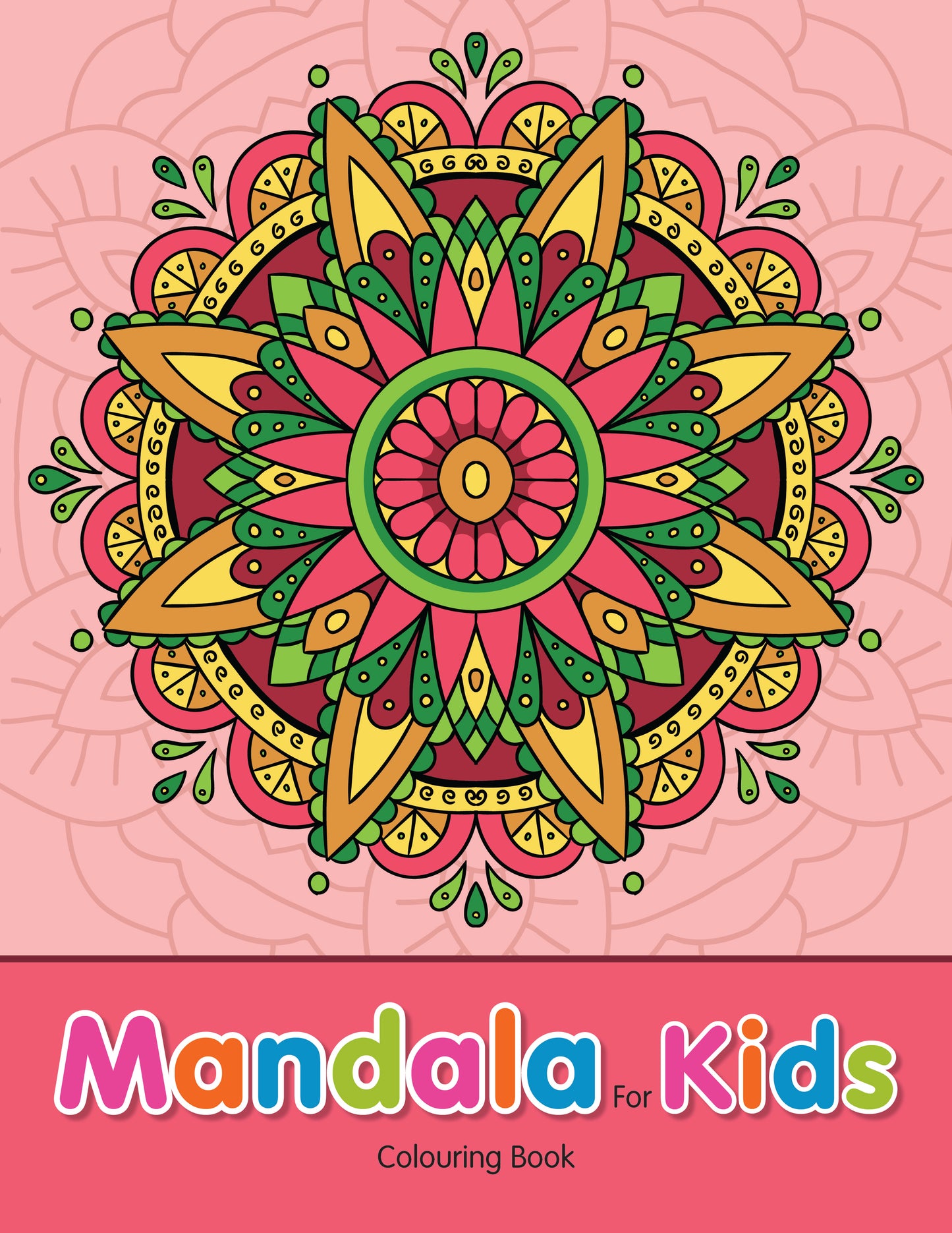 Mandala colouring for Kids 2