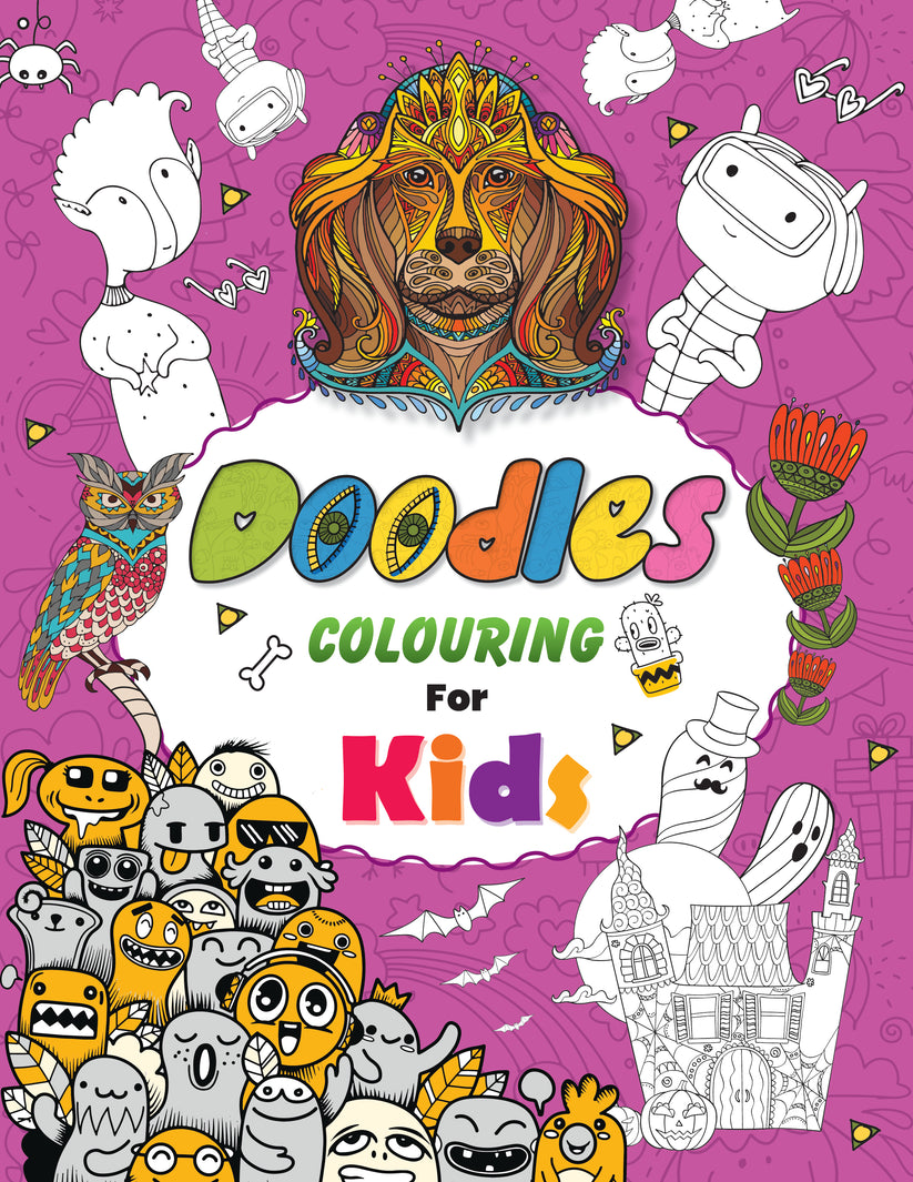 Doodle Colouring For Kids 1 – Alka Publications