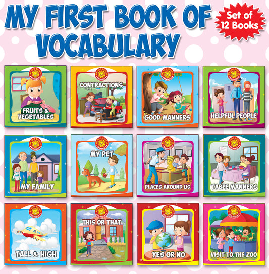 My first book of vocabulary (set of 12 books)