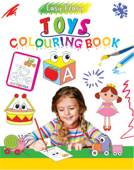 Easy Peasy Colouring Book (set of 8 books)