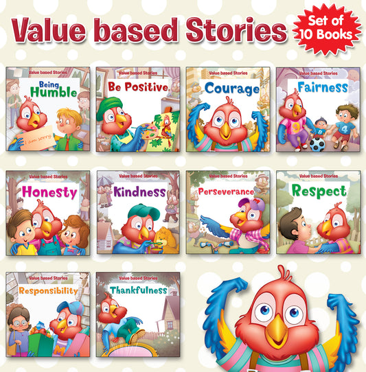 Value based stories (set of 10 books)