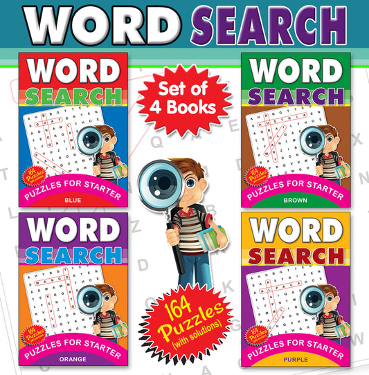 Word search for starter (set of 4 books)